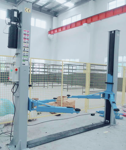 10k Lb 5T 2 Post Vehicle Hoist Lift  Car Twin Post Hoist