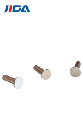 Φ1.8x7 Solid 5056 Aluminum Alloy Blind Pop Rivets Flat Tail