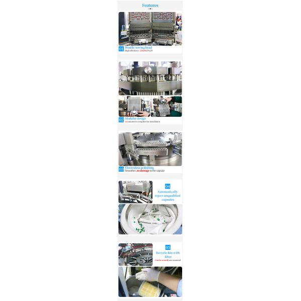 NJP-3800D Простая в эксплуатации машина для наполнения капсул фармацевтическая автоматическая
