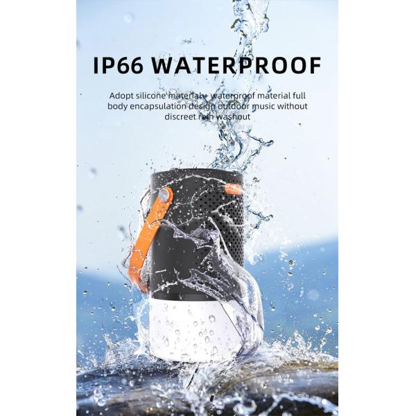 Portable Bluetooth Speakers 15W IP66 Waterproof Wireless Speaker With Multiple Music Modes