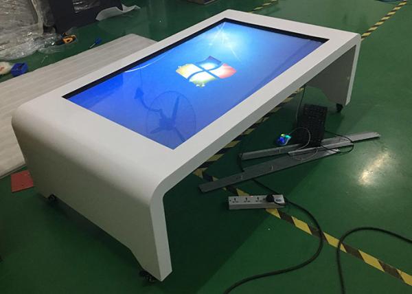 Topadkiosk PCAP touch waterproof android Windows OS lcd interactive touch screen conference table multi points touch