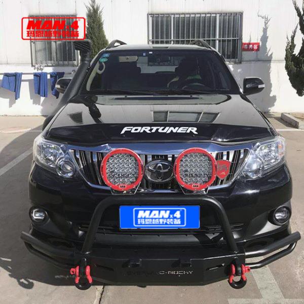 steel Front Nudge bar offroad bull bar 4x4 bumper For toyota fortuner 2016+