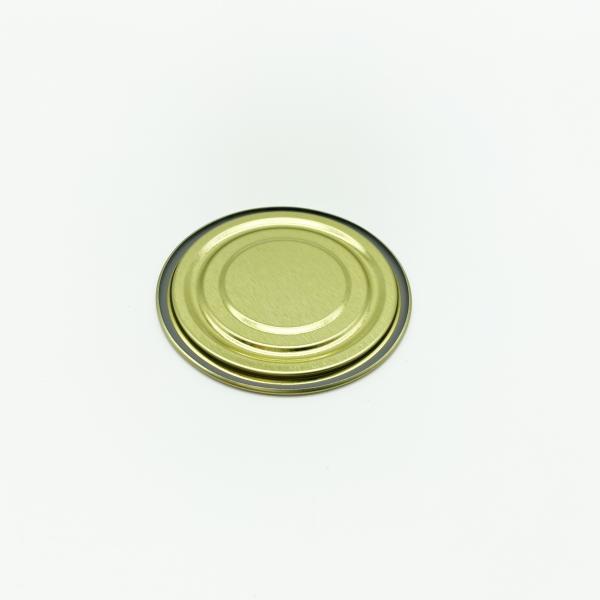 BPA FREE Metal Can Lids Gold Silver Color Various Diameter For Food Packaging