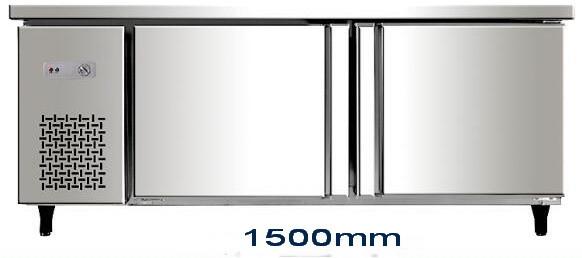 270L Commercial 2 Door Under Bench Freezer Convenient Design For Maintenance