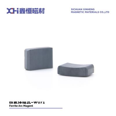 Magnéte ferrite permanent à compression humide à haute densité pour moteur de ventilateur W071