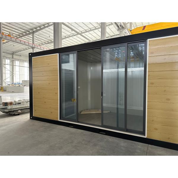 Fast Assembly Flat Storage Container Insulated Prefabricated Living Container Home for Office Professional Customization