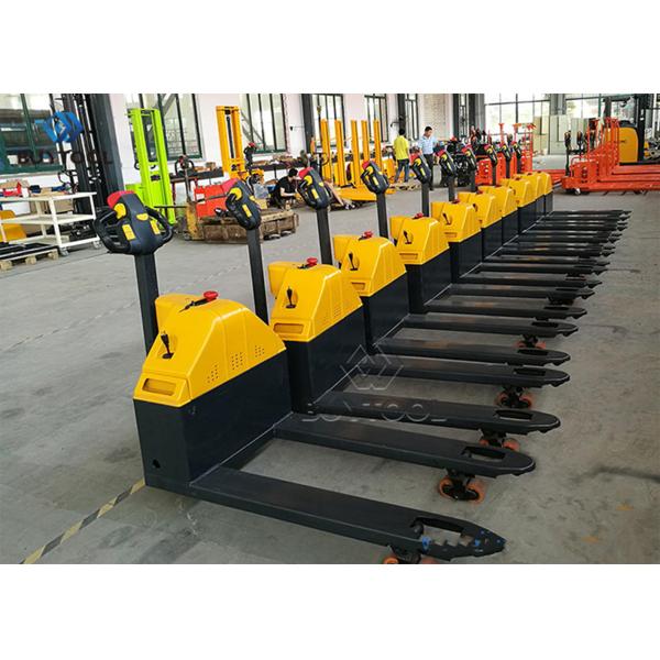 Hand Alloy Steel Motorized Pallet Truck With 1.5 Ton Capacity