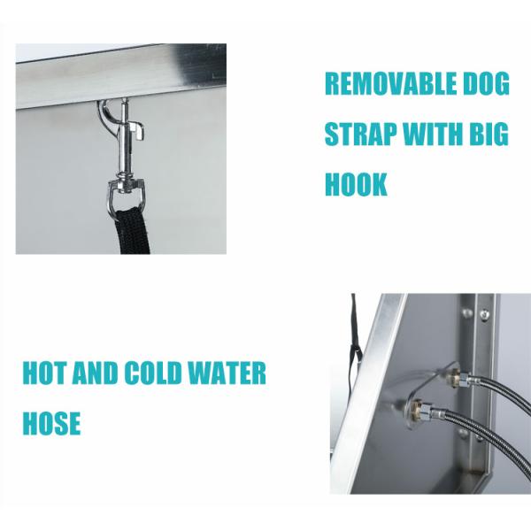 Всеобщее изготовление на заказ ушатов холить промывного бака собаки нержавеющей стали/собаки доступное