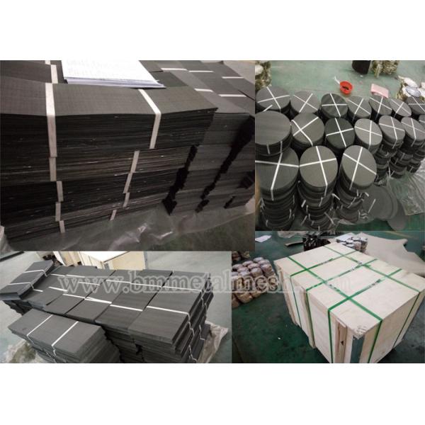 12x64 Extruder Screen Mesh Round Shape For Polymer Filters Processing