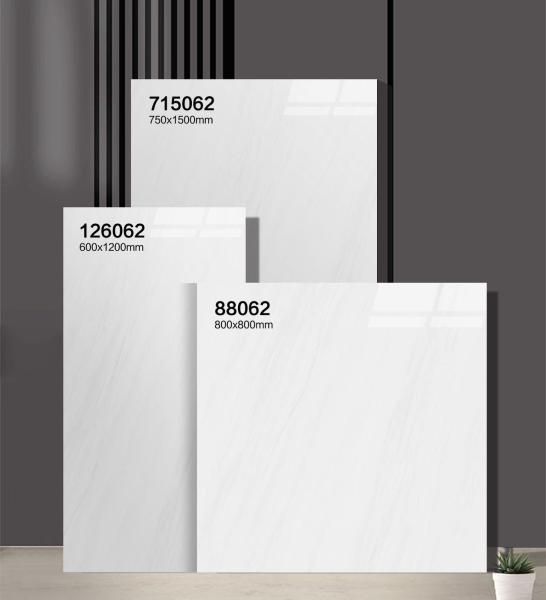 Résistant à l'usure Durable 600x1200mm Porcelaine Polissée Glacée Carreaux Et Grain intérieur Carreaux Pour Bureau Et salle de bain