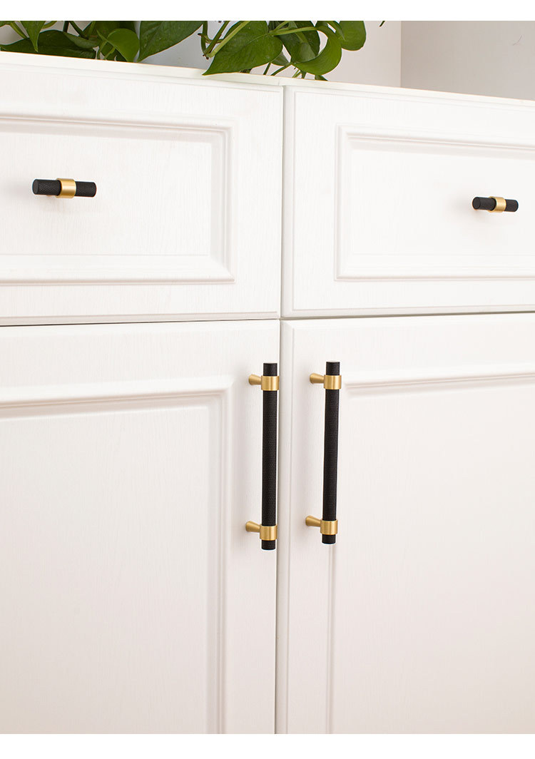 Modern Single Hole Copper Handle Wardrobe Cabinet Light Luxury Gold Mesh Brass Shoe Drawer Factory Wholesale