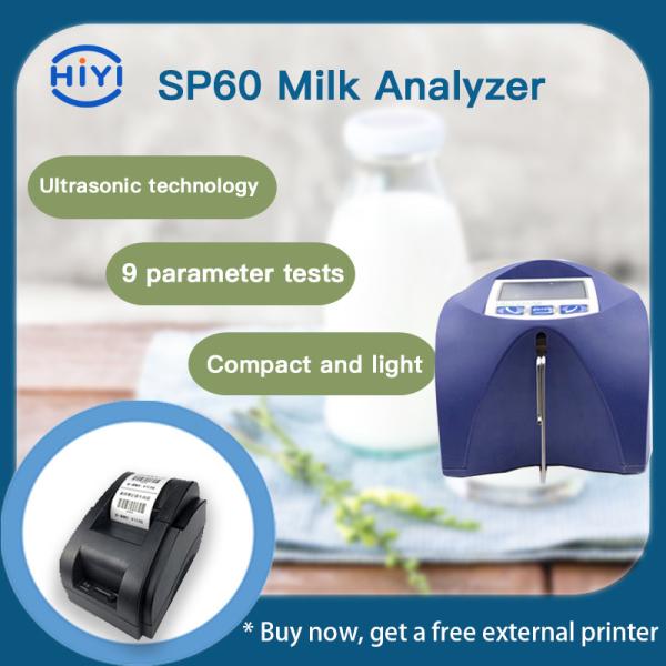 Sp60 Lactoscan Milk Analyzer Mini Ph / Conductivity Concentrated Portable Ultrasonic