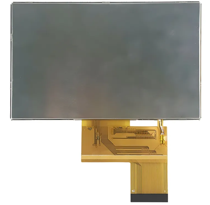 4.3-Inch 480x272 Resistive Touch IPS TFT LCD Display with All Viewing Angles