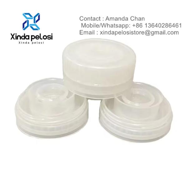 Wholesale Price Custom Cryogenic Tube White Lid PP Screw Lid For Cryo Tube