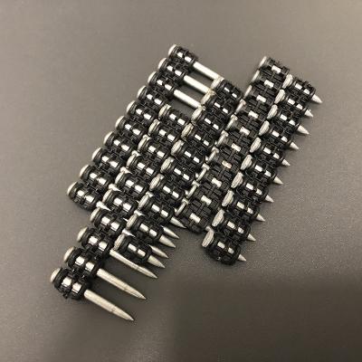 os pregos ordenados galvanizados 3.0x16mm pisam cabeça que do DN da pata o prego fixa para o concreto