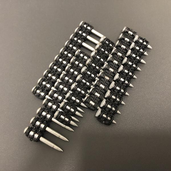 O aço carbono alto ordenou a pata concreta da etapa dos pregos 3.0x25mm galvanizada para a arma do prego BX3