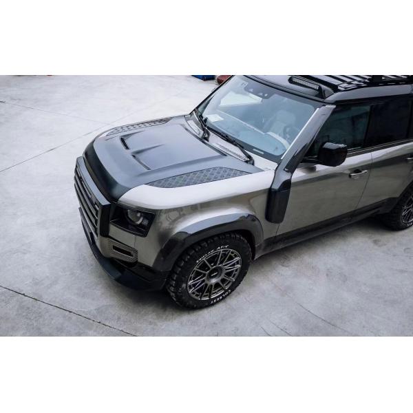 Carbon Fiber Hood for Land Rover Defender Carbon Fiber Material  Defender Upgraded SVR Style Cover