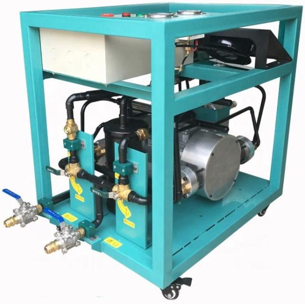 R123 SF6 R245FA R1233ZD Manutenção do refrigerador Máquina de recuperação de refrigerante de baixa pressão Certificação CE