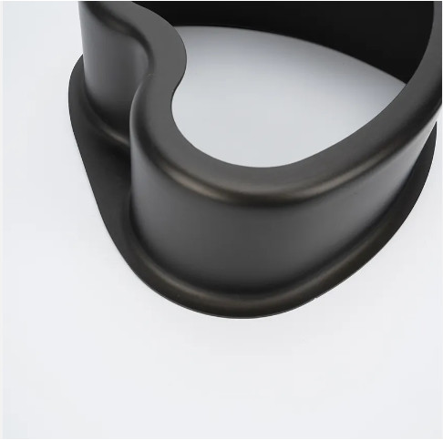 Подвижная алюминиевая пекарня для тортов с сердцем