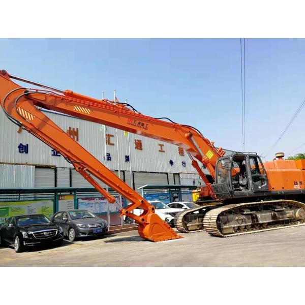 Экскаватор достигаемости в 16 метров Kobelco SK200 длинный гремит фронт