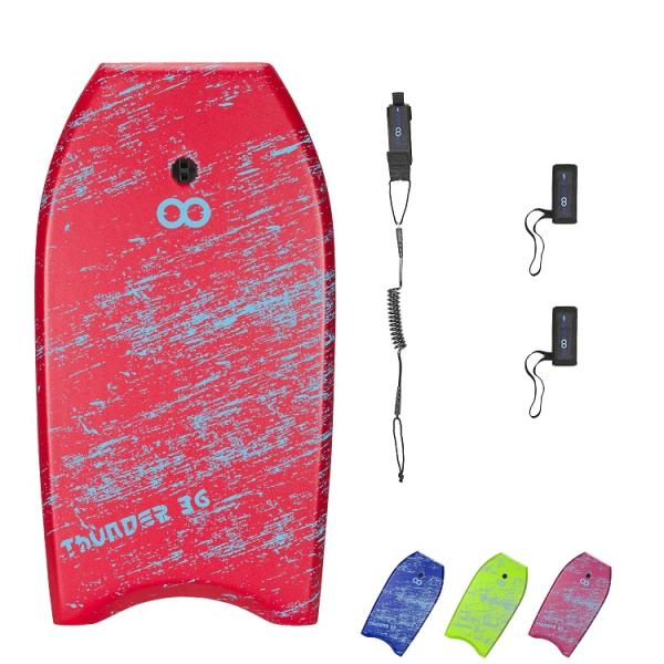 Standard Base Customized Blue Bodyboard Surfboard for Water Entertainment Paddle Board