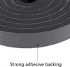 Self-Adhesive EVA Foam Insulation Tape White Weather Stripping Tape for Door Window Draught Excluder Anti-Collisi