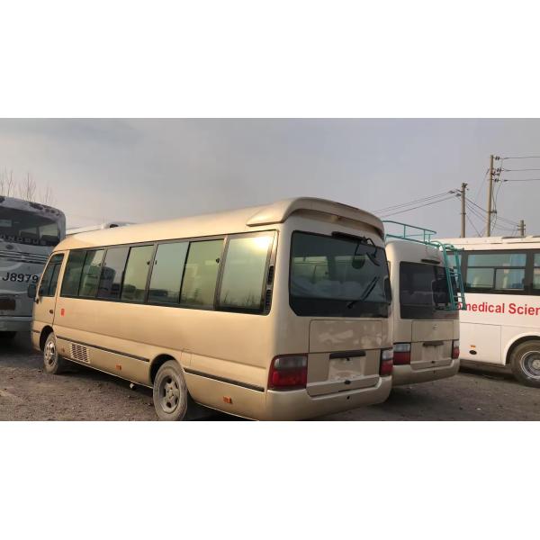19-30 Seats Left Hand Driving Toyota Coaster Bus with Euro 3 Emission Standard and Used