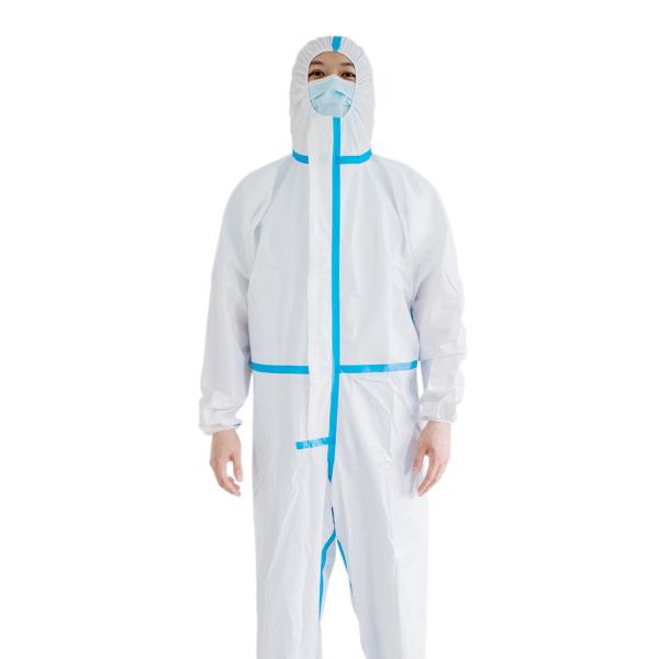 XXXL Disposable Medical Clothing , Disposable Medical Protective Suits