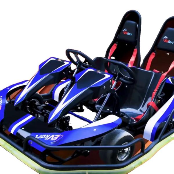 Condução elétrica do kart 2.5h do parque 65km/H dois Seater do entretenimento