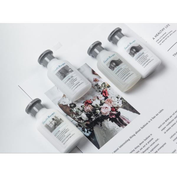 Home Moisturizing Hair Conditioner , Whitening Bath Gel Shampoo Body Lotion Bathroom Set 2