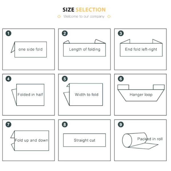 Custom High-Density Clothing Woven Labels Book Cover Fold Tags For Bags Clothing