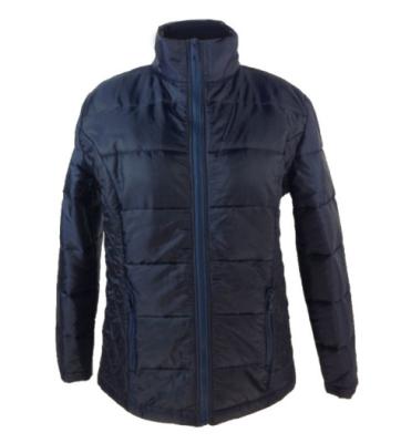 Super Warm Cool Womens Winter Coats Fitted Shape Polyester Fabric With Surface Coating