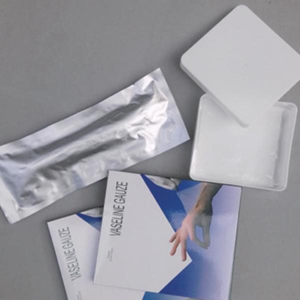 Medical Sterile Vaseline Gauze Piece Non-woven Vaseline Gauze for Second Degree Burns and Skin Plant