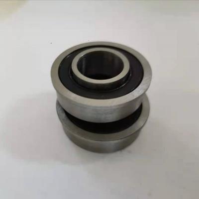 Custom F6202 Flange Roller End Bearings For Conveyor 16x35x11