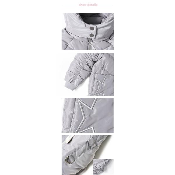 New Fashion Design High Quality Warm Clothing White Duck Down Kids Girls Winter Down Jackets