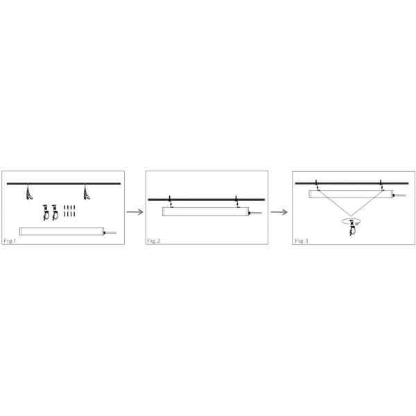 5ft 50W IP69K IK10 LED Tri Proof Light for Harsh Industrial Environments