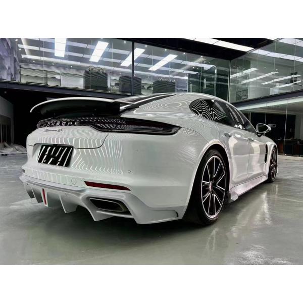 For Porsche Panamera Carbon Fiber Body Kit Panamera Carbon Fiber Front Lip Diffuser Spoiler Side Skirt