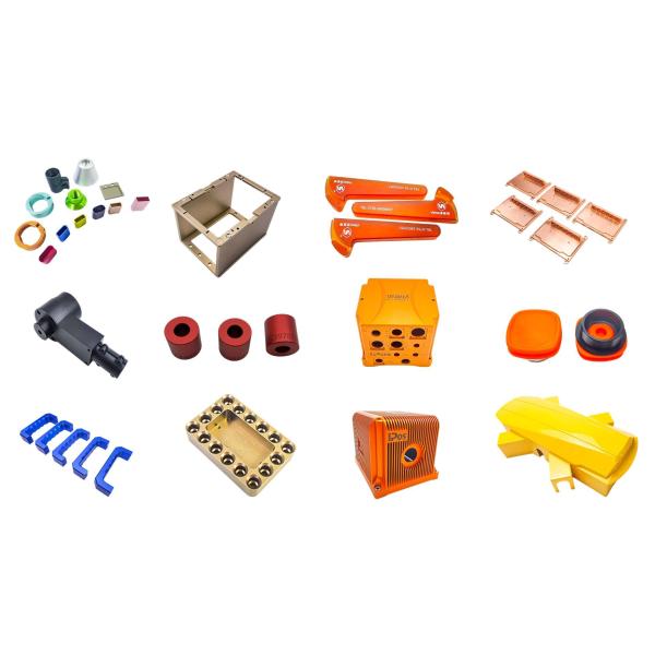 ODM OEM Partes de fresado CNC de precisión Productos de aluminio anodizado personalizados