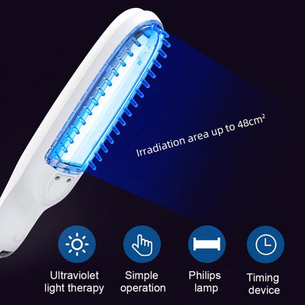 CE ISO LED 311nm Uv Phototherapy Lamp UVB Light Therapy  For Psoriasis Vitiligo