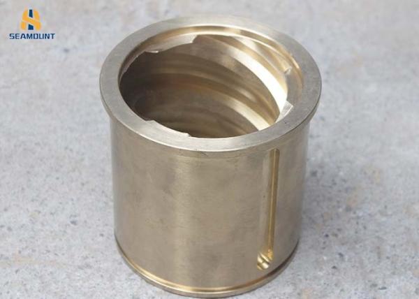 CNC Machining Bronze Sleeve Nut Mechanical Copper Metal Nut For Long Life