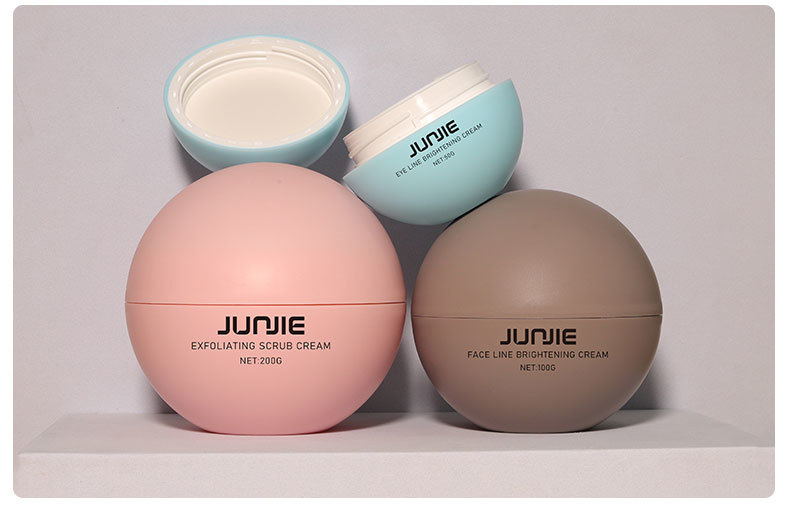 Custom All PP 200g 100g 50g Macaron Cream Jar with Matte Finish for Body Lotion, Face Body Scrub Butter Container Jar Hair Mask