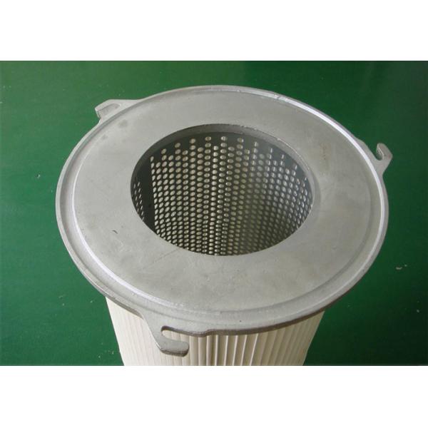 5um,0.5um,2um,0.2um,Antistatic Dust Air Filter Cartridge , 3 Lugs Flange Washable Filter Air Cartridge
