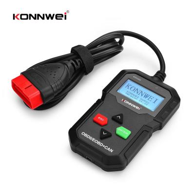 Outil de diagnostic automatique KW590 d'usine originale de KONNWEI pour détecter le moteur de voiture OBD2
