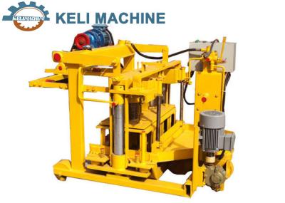 Máquina móvel de fazer tijolos de concreto Pequena empresa 3500pcs/shift