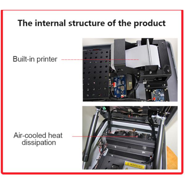 21.5 pouces de camion de nourriture en plein air, remorque, kiosque en libre-service avec ventilateur, caméra 5MP