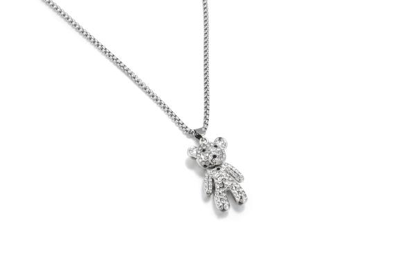 XL8178 Necklace Fashion Neutral Style Set Auger Bear Personalized Necklace