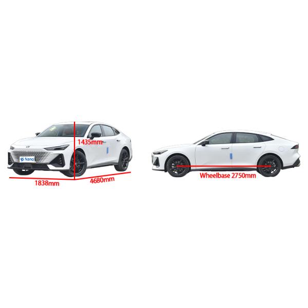 PHEV Changan Uni-V Седан Plug In Hybrid Hatchback 2023 Популярный дизайн