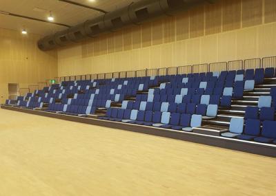 University Modular Grandstands Upholstered Seating For Muti Purpose Hall