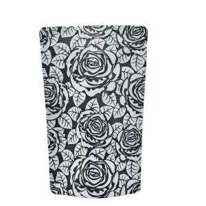 Custom Perfumes Packaging Candy Dry Food Bags Smell Proof 3.5g Frosted Aluminium Foil Stand up Zipper Dog  Food Packaging Bag