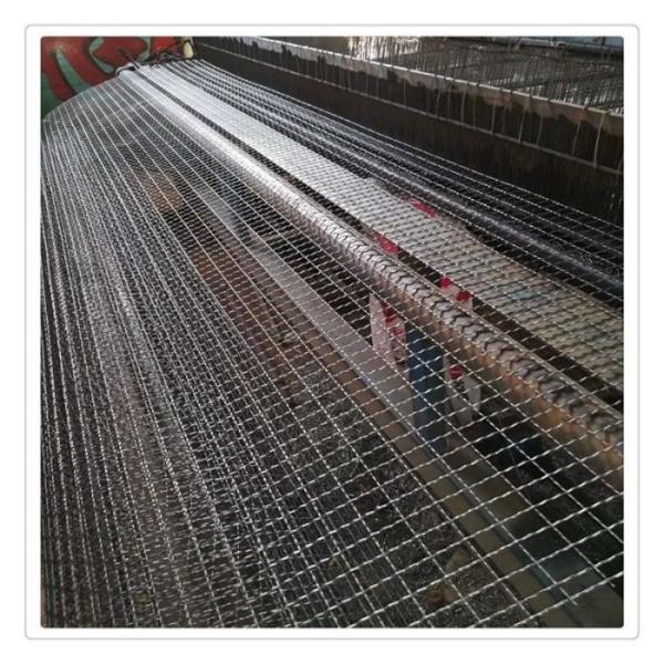 High Temperature Resistance Corrosion Resistant Square Hole Galvanized Crimped Wire Mesh for Mining and Screening
